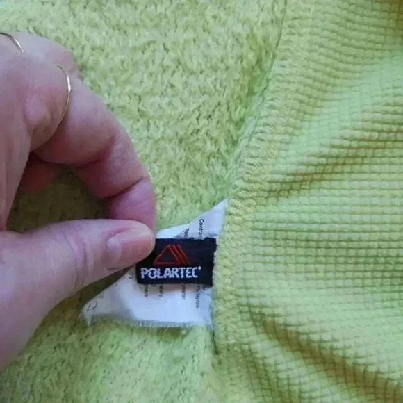 MEC Mountain Equipment Co-op Fleece Jacket Full Zip Green Women's size Medium - Picture 12 of 16